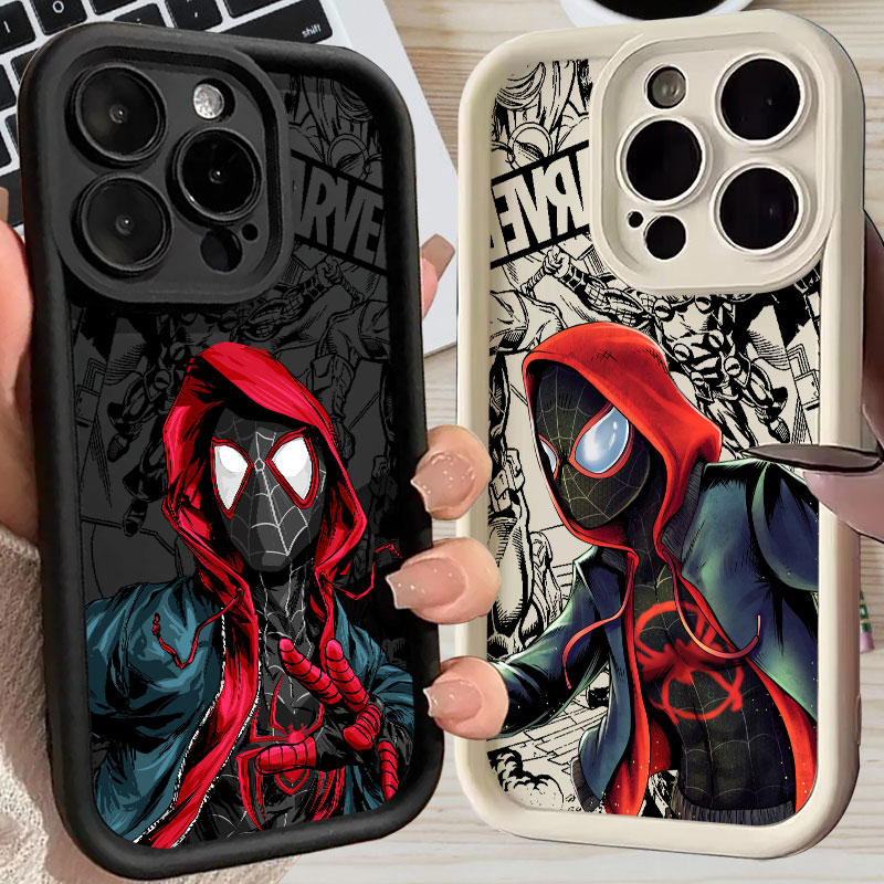 Phone Cases Men - Coque Spider-Man Miles Morales pour Apple