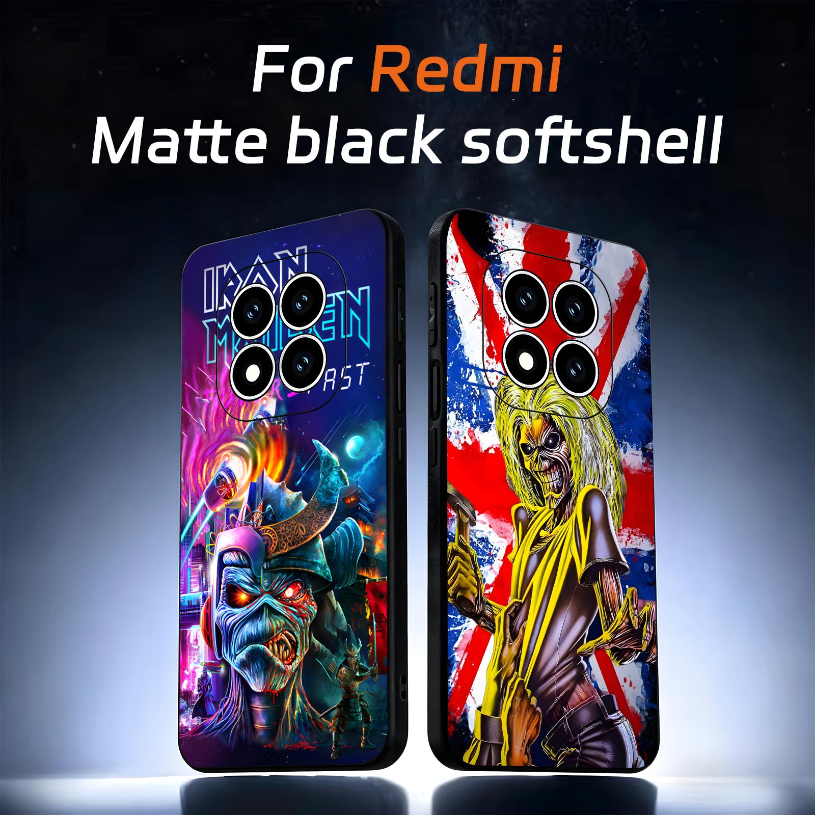 Phone Cases H&M - Coque de téléphone R-Run-To-The-H-Hills-Iron-M-MaidenES, étui noir