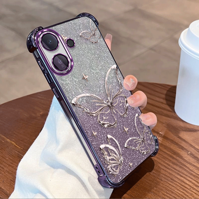 Glitter Shockproof Case - Housse de protection plaquée à paillettes