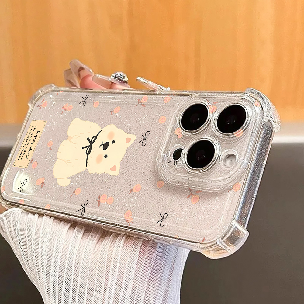 Glitter Shockproof Case - Mignon Gog TPU paillettes coque de