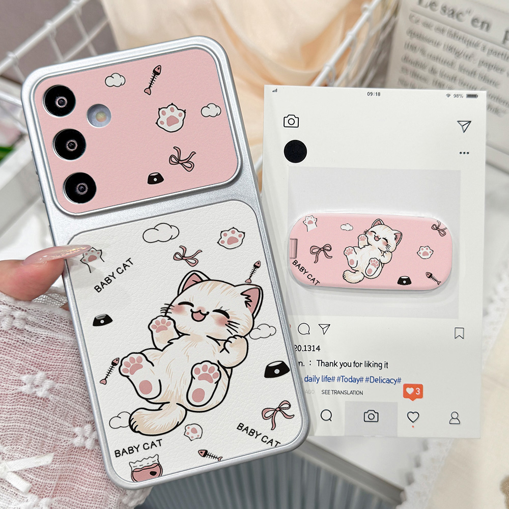 Cute Anime Case - Coque de téléphone motif chat mignon