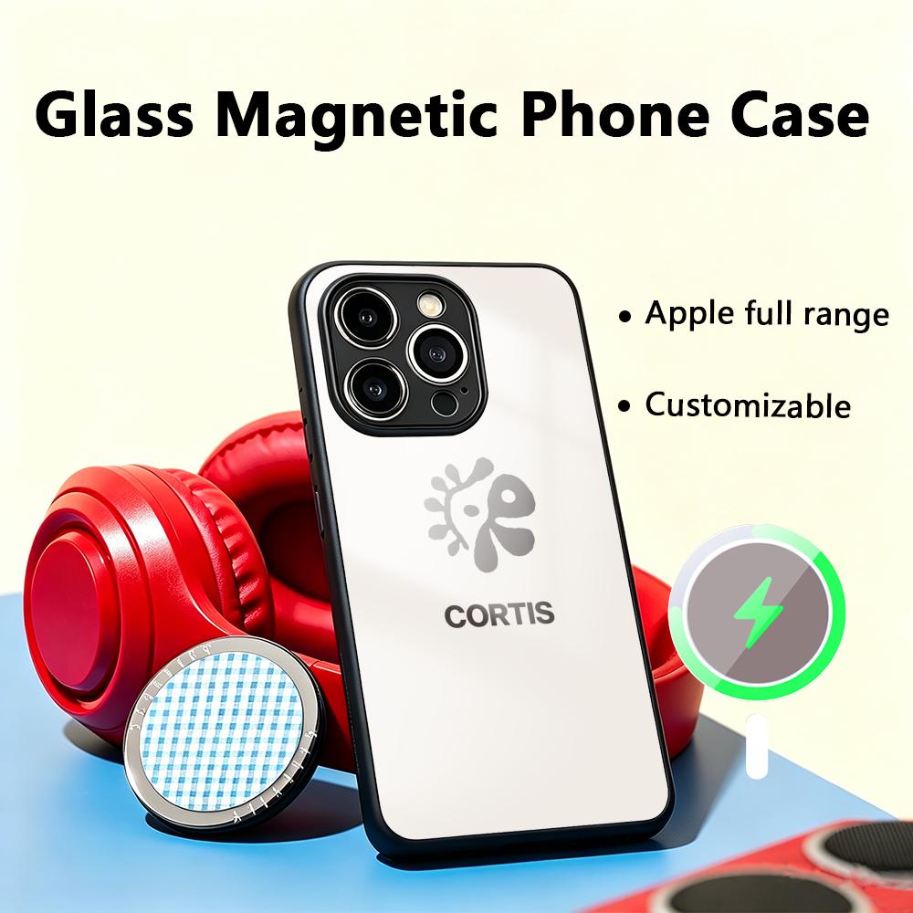 Phone Cases For Boys - Coque de téléphone en verre magnétique