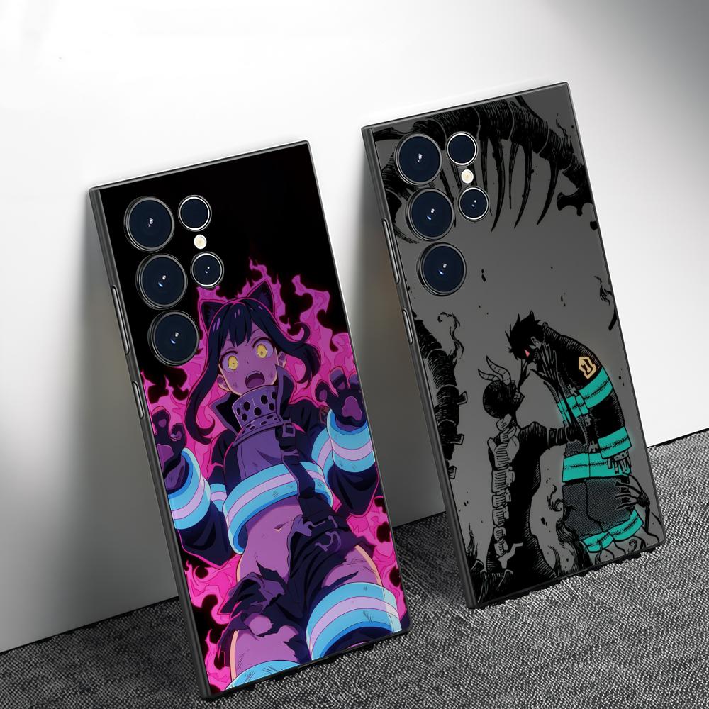 Phone Cases For Samsung - Coque de téléphone Anime F-Fire Force,