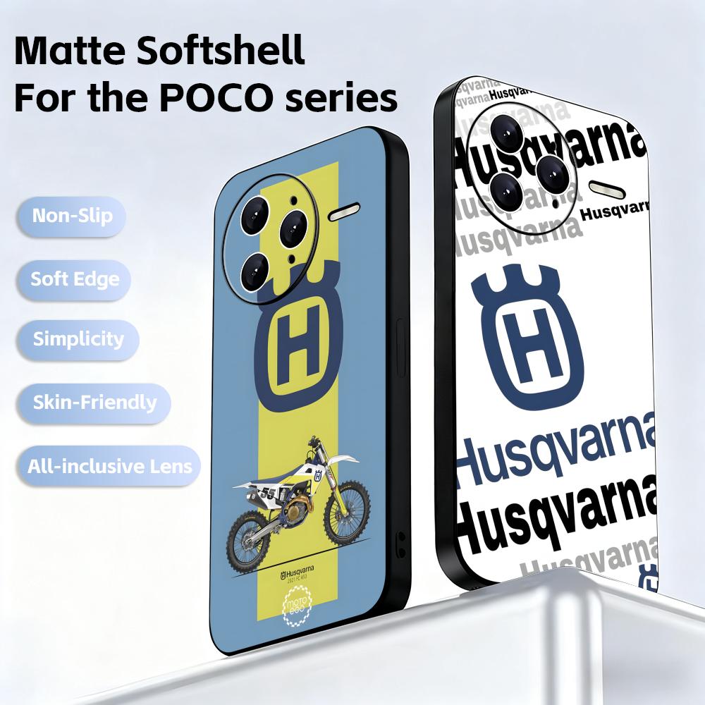 Phone Cases H&M - Coque de téléphone H-Husqvarna pour moto,