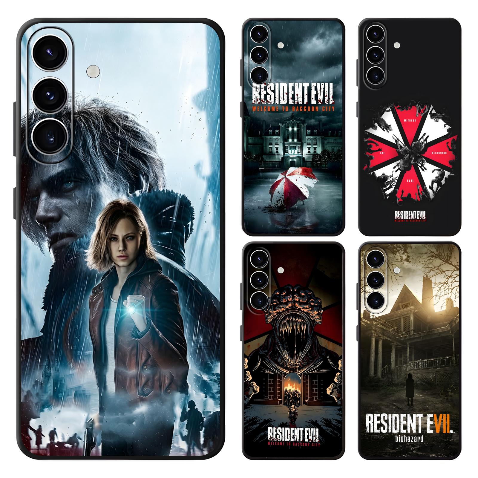 Phone Cases For Samsung - Coque de téléphone anti-chute noire souple