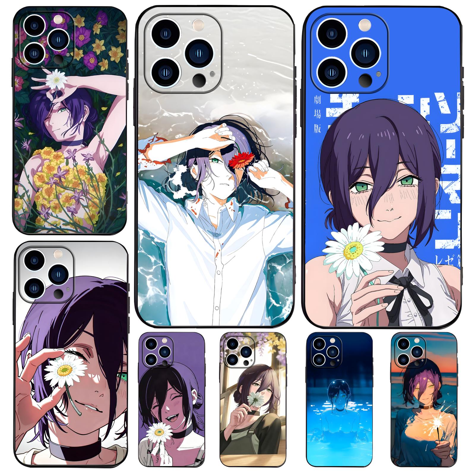 Phone Cases Men - Coque de téléphone antichute souple noire