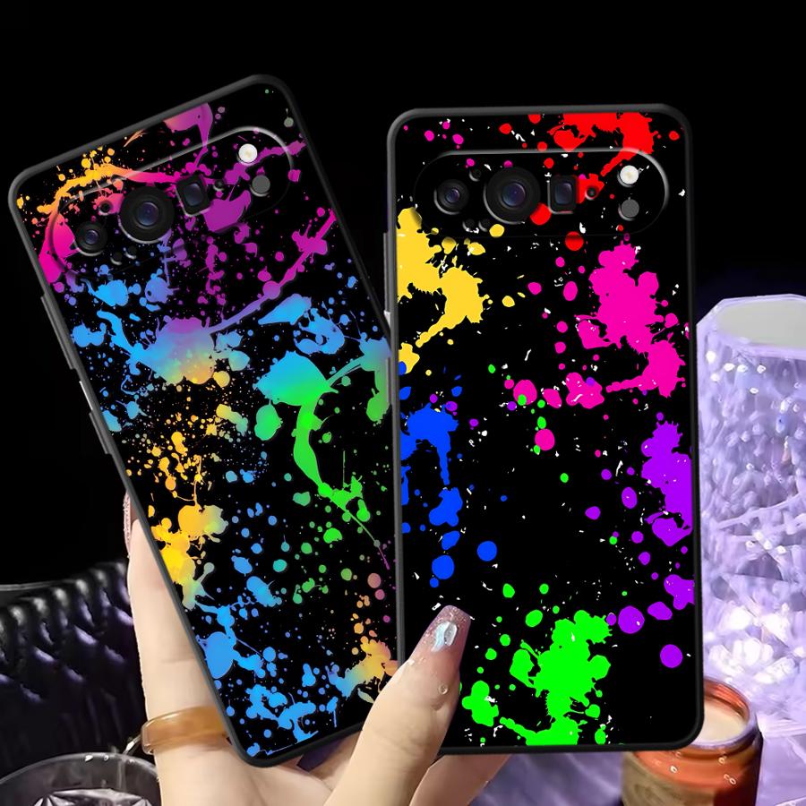 Phone Cases Google Pixel 9A - Coque de téléphone motif éclaboussures de