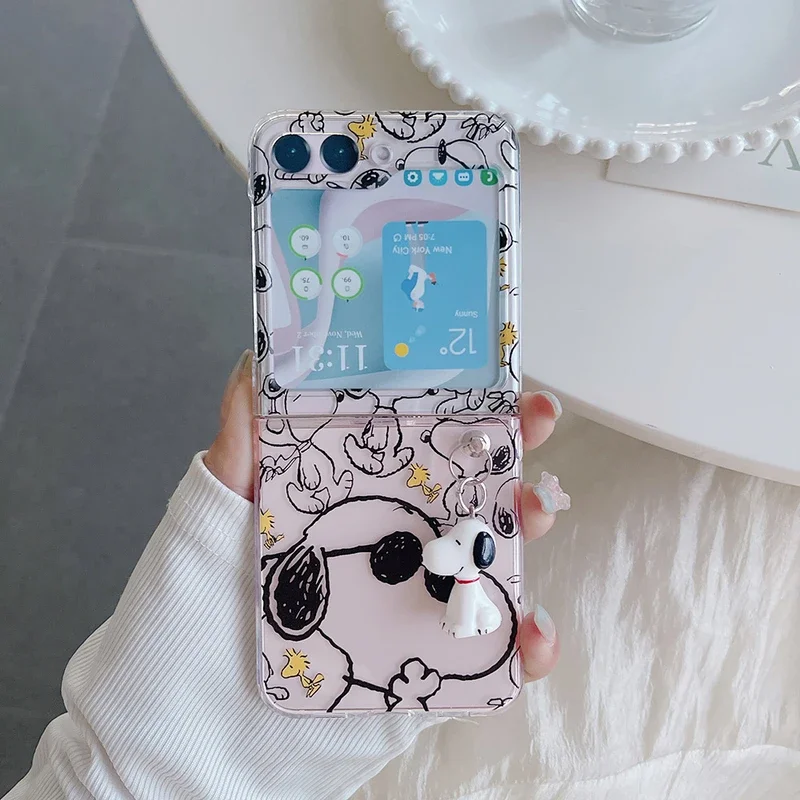 Cute Anime Case - Coque de téléphone transparente avec dessin
