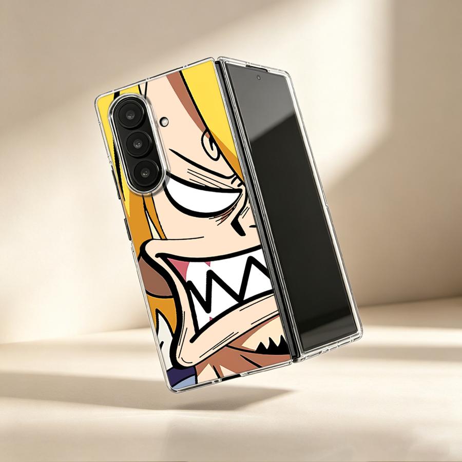 Phone Cases One Piece - Coque de téléphone souple transparente Angry