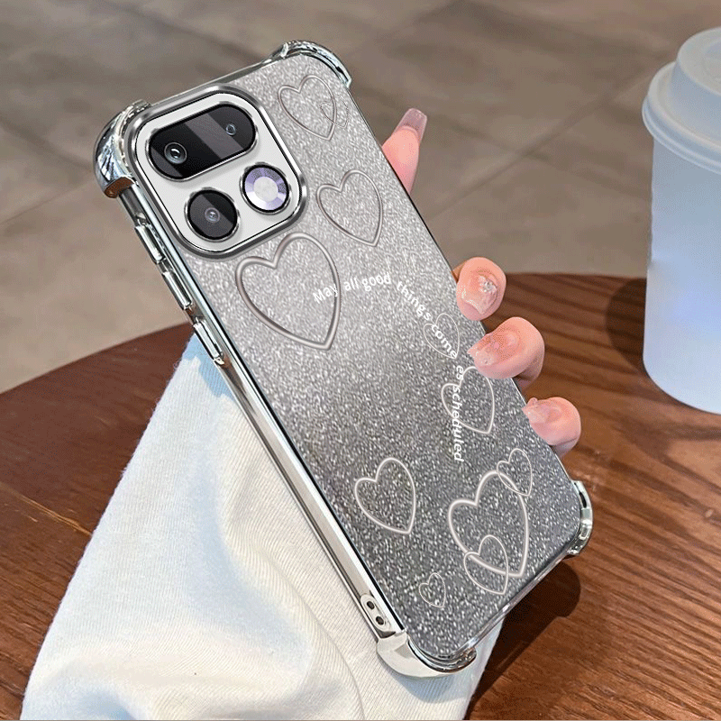 Glitter Shockproof Case - Housse de protection plaquée à paillettes