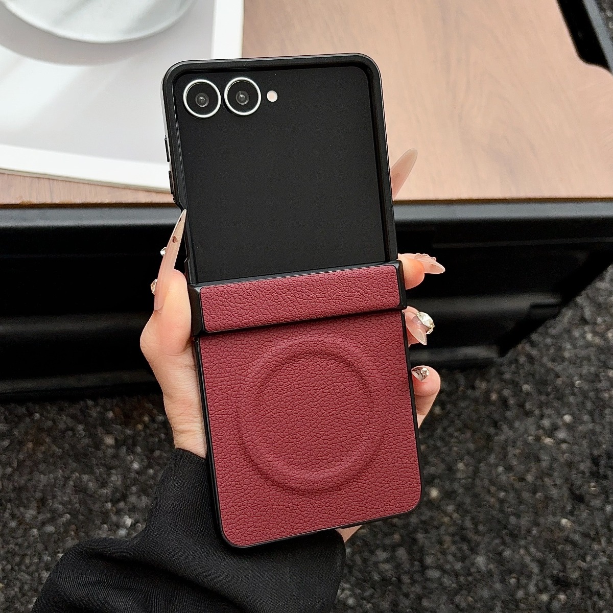 Étui de luxe en cuir magnétiqu - Flip Leather Case avis et prix