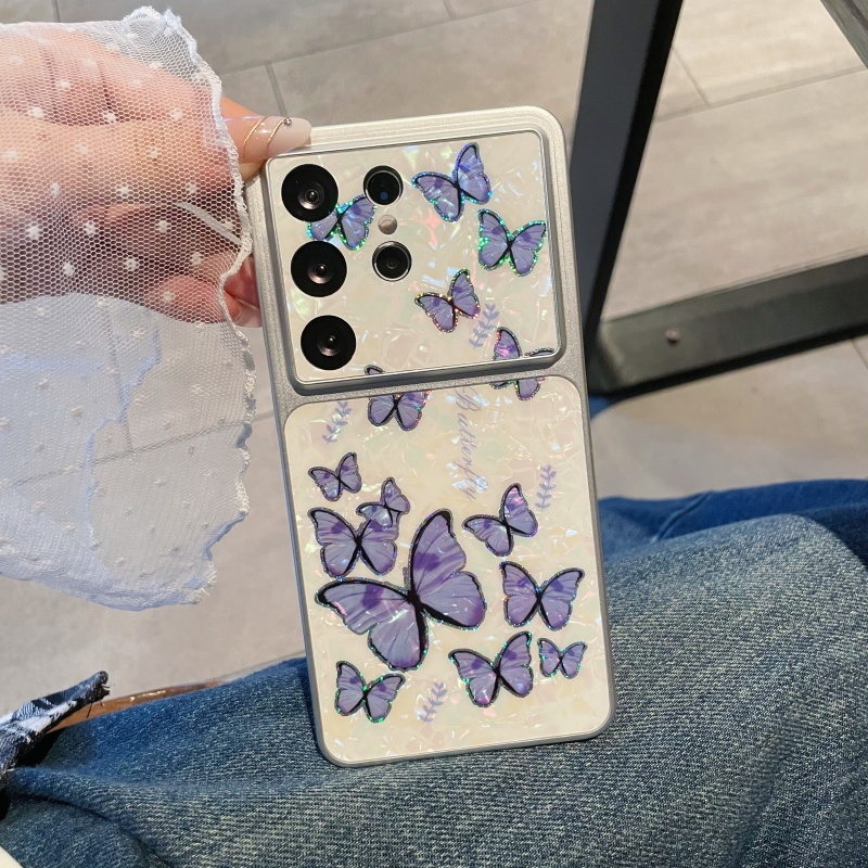 Étui de luxe motif papillon au - Luxury Plating Case avis et prix