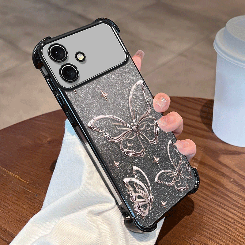 Coque plaquée à paillettes pou - Glitter Shockproof Case avis et prix