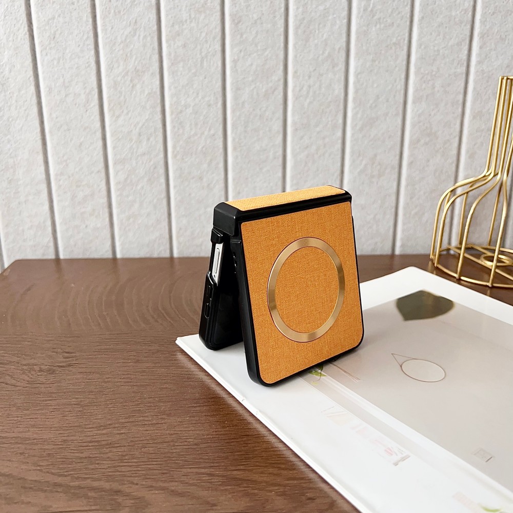 Étui de téléphone magnétique e - Flip Leather Case avis et prix