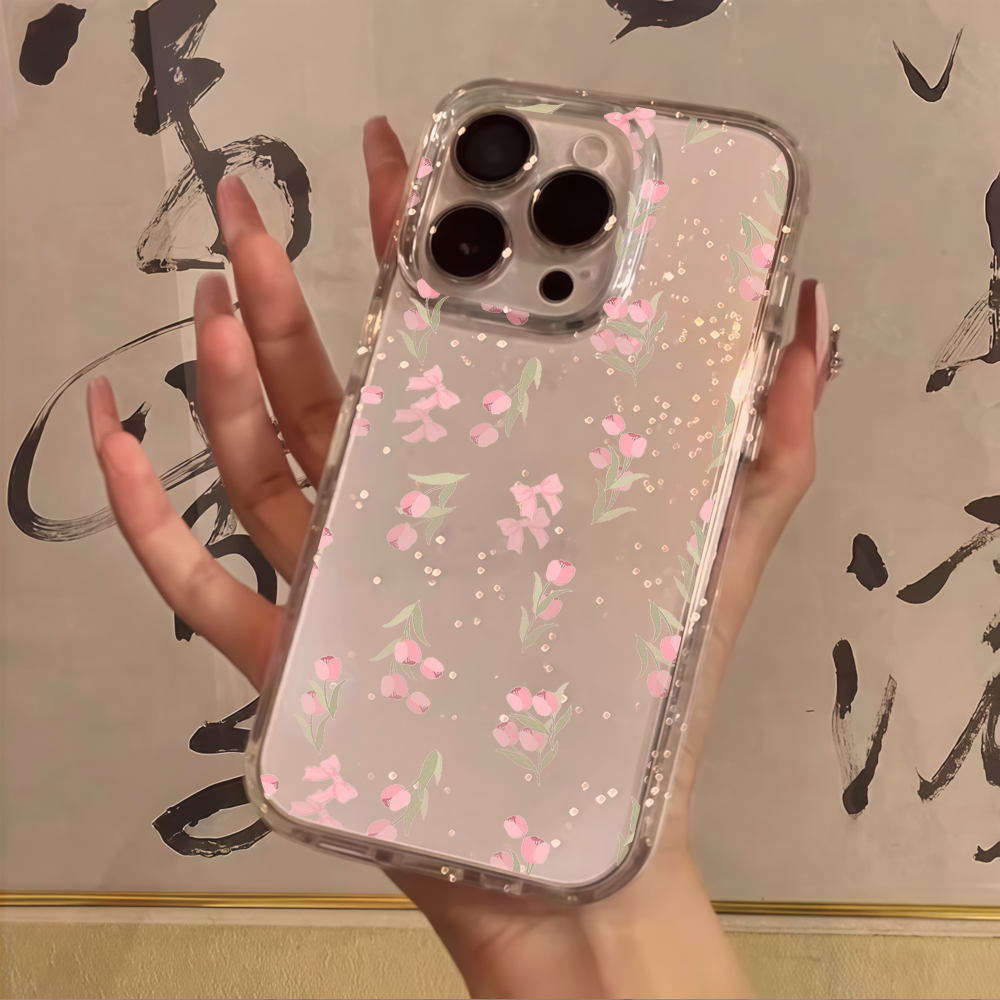 Coque de téléphone de luxe tra - Glitter Shockproof Case avis et prix