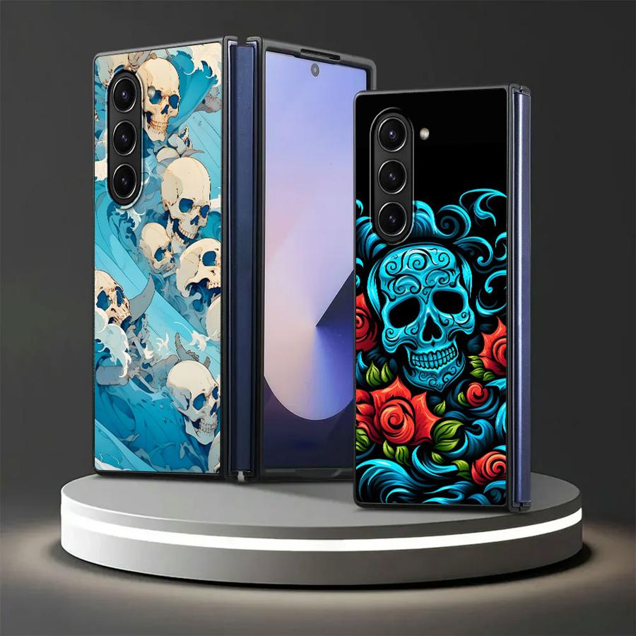 Coque d'art crâne pour Samsung - Phone Cases Z Fold 7 avis et prix