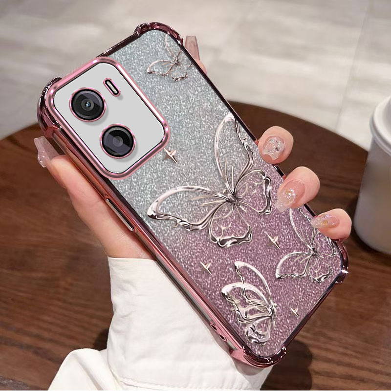 Housse de protection plaquée à - Glitter Shockproof Case avis et prix