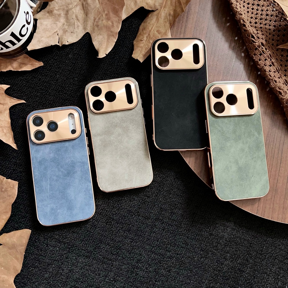 Coque de téléphone en cuir de  - Luxury Plating Case avis et prix