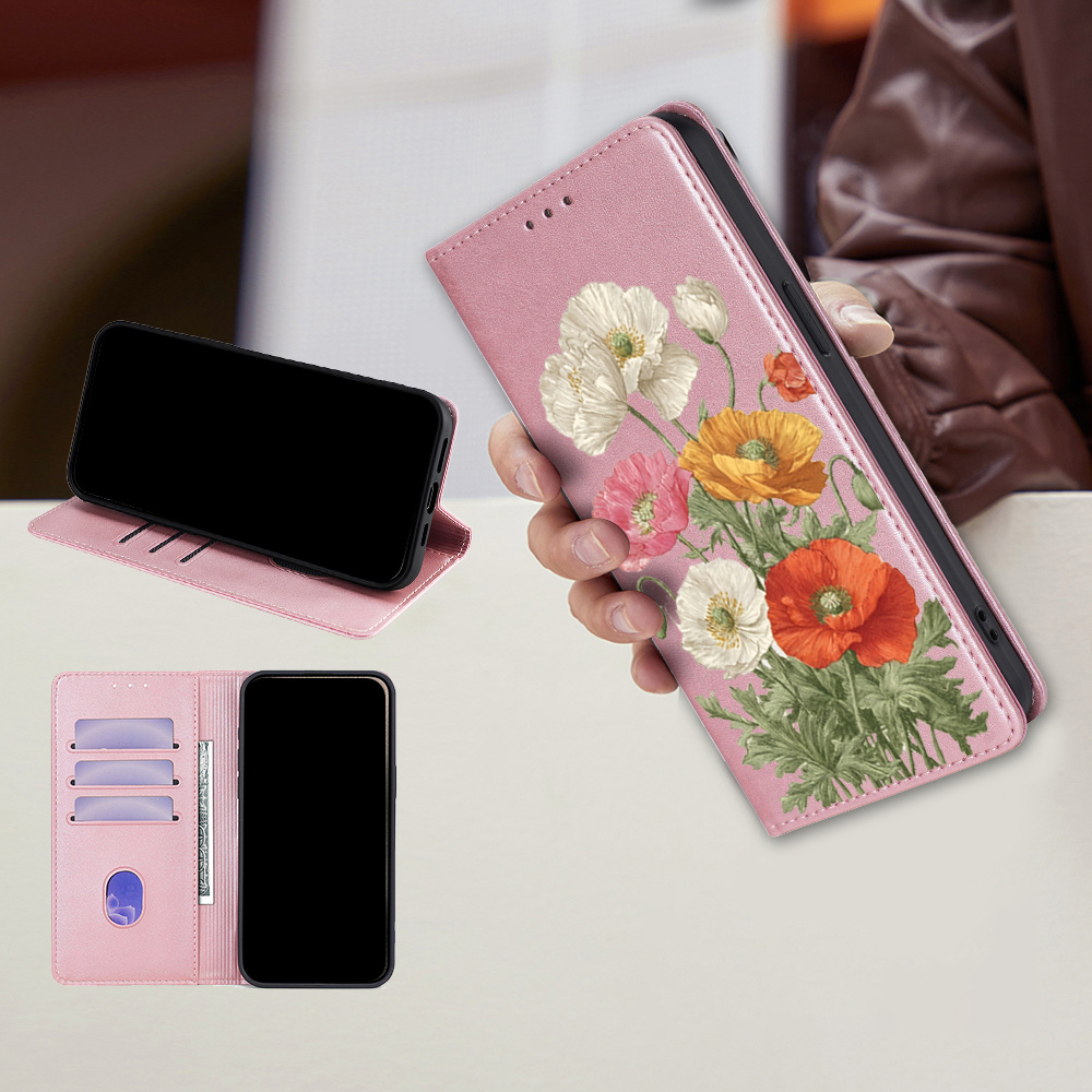 Étui portefeuille en cuir magn - Flip Leather Case avis et prix