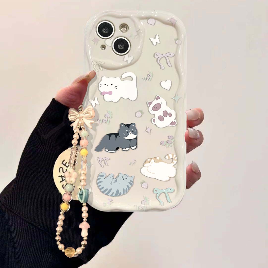 Étui de bracelet avec nœud pou - Cute Anime Case avis et prix