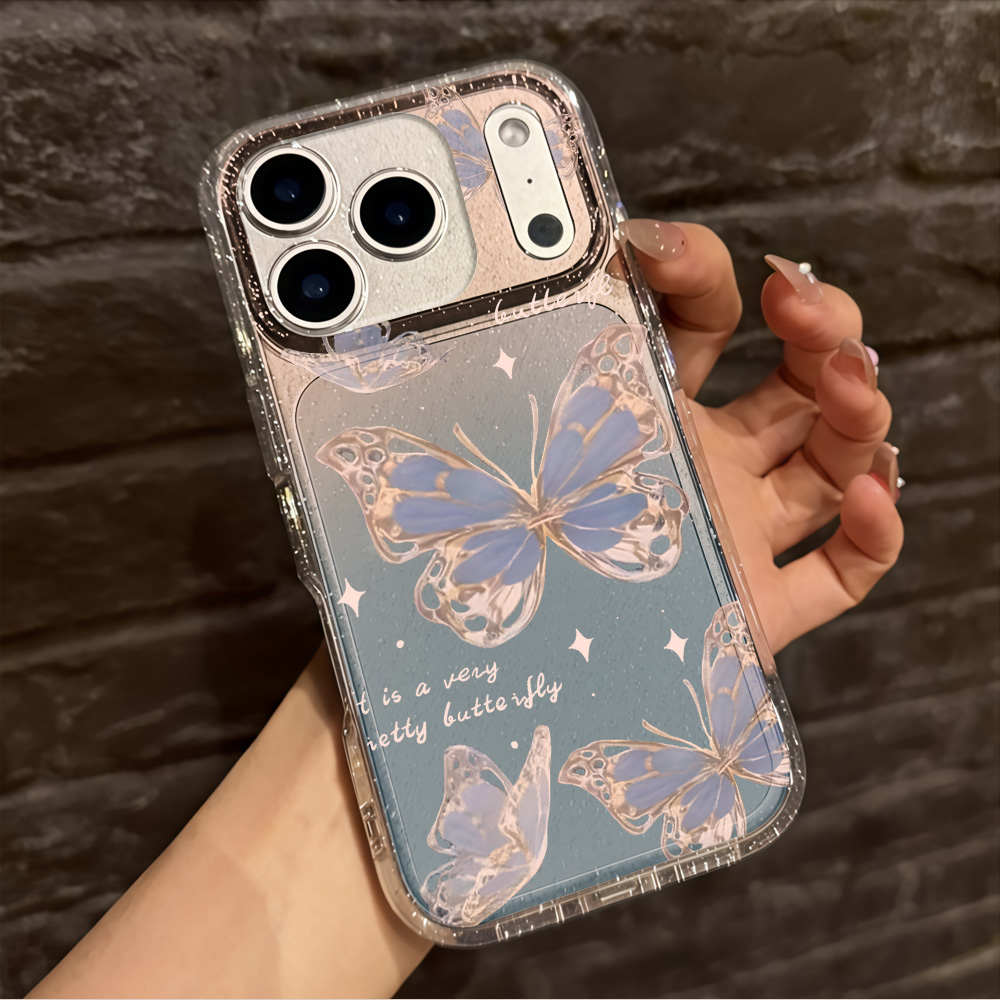 Coque de téléphone de luxe tra - Glitter Shockproof Case avis et prix