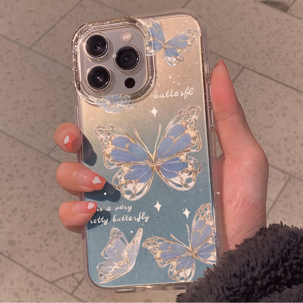 Coque de téléphone de luxe tra - Glitter Shockproof Case avis et prix