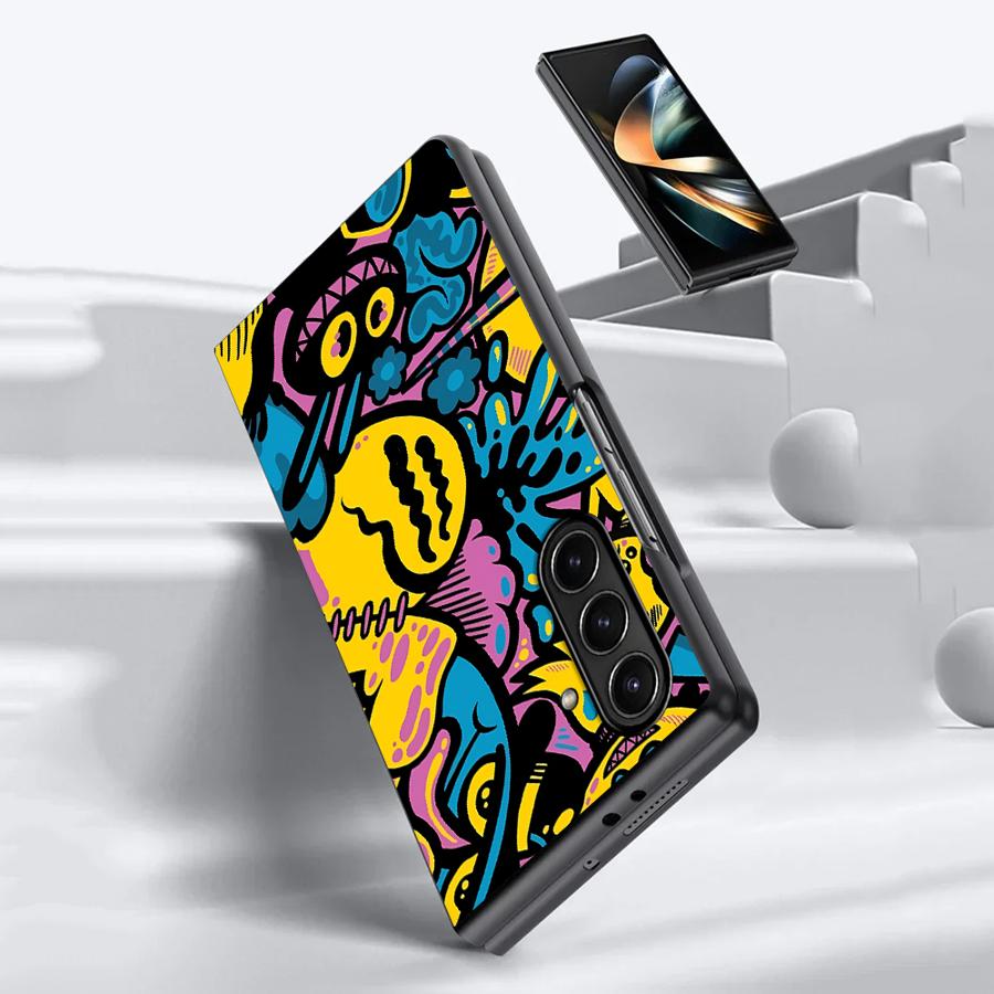 Étui Design Graffiti de dessin - Phone Cases Z Fold 7 avis et prix