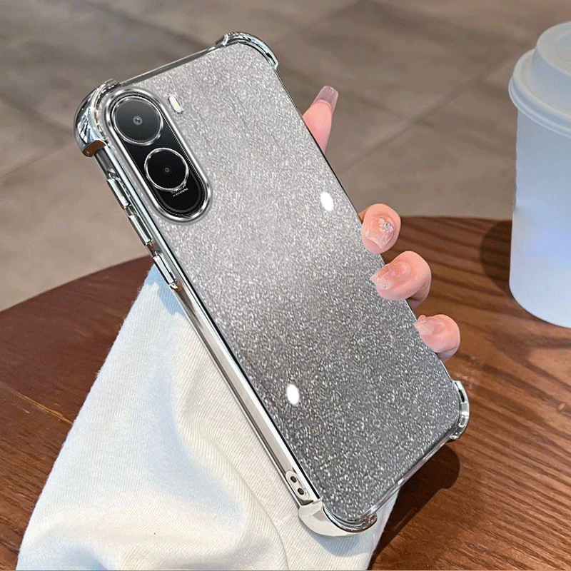 Coque de protection transparen - Glitter Shockproof Case avis et prix