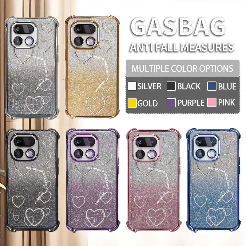 Housse de protection plaquée à - Glitter Shockproof Case avis et prix