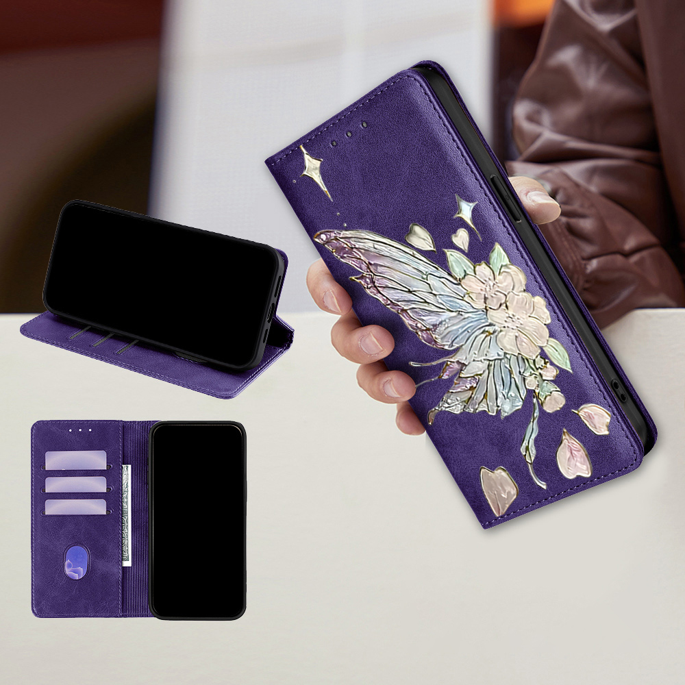 Étui portefeuille en cuir magn - Flip Leather Case avis et prix